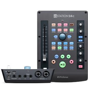 Presonus iOstation 24 C audio interface with Faderport 
